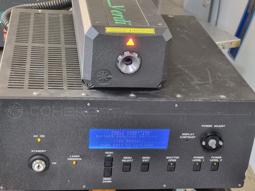 Used COHERENT VERDI-2W Verdi 2W Solid State Diode Laser