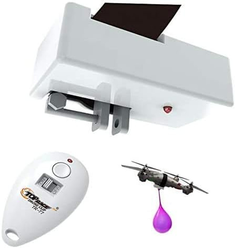 Drone Clip Remote Control Object Launcher - Drone Drop Release Device, Fits Most