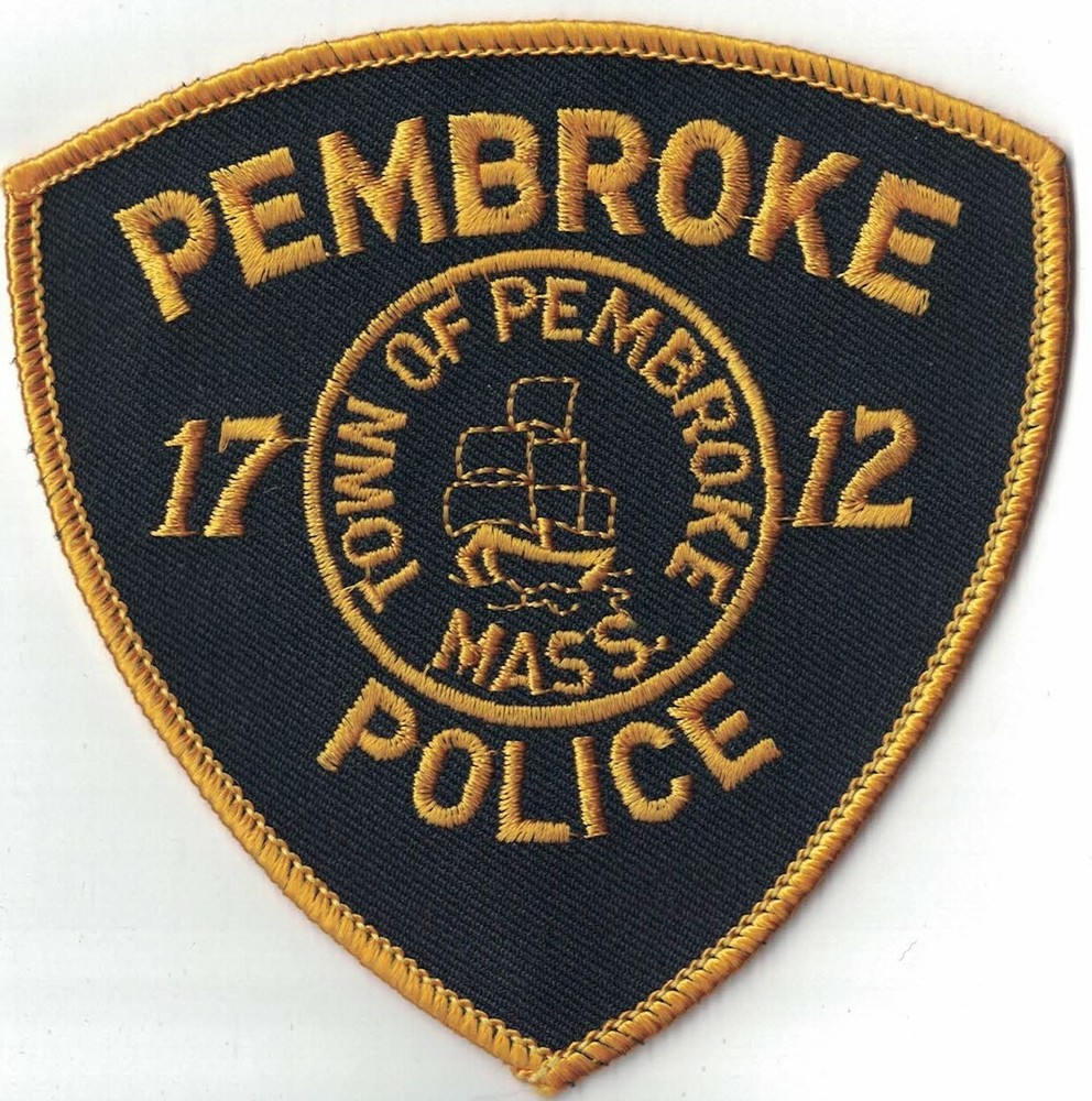 Pembroke Police Patch Massachusetts