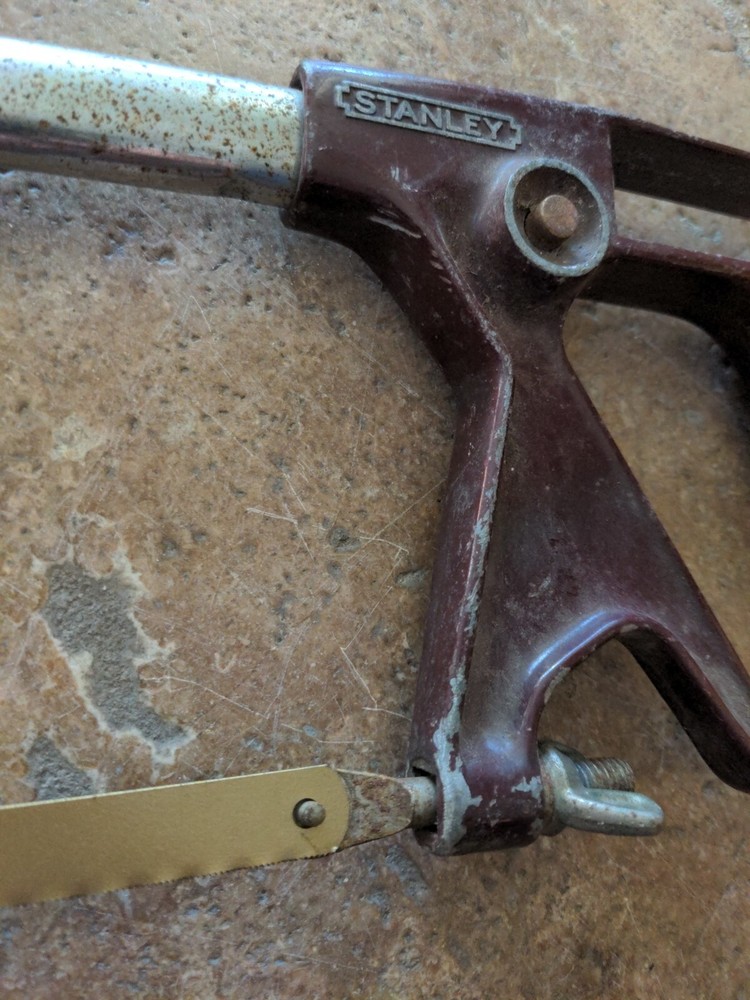 Vintage Stanley No. 408 Hacksaw