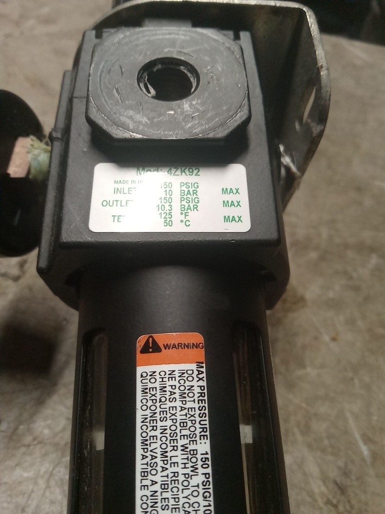 SPEEDAIRE FILTER REGULATOR 4ZK92