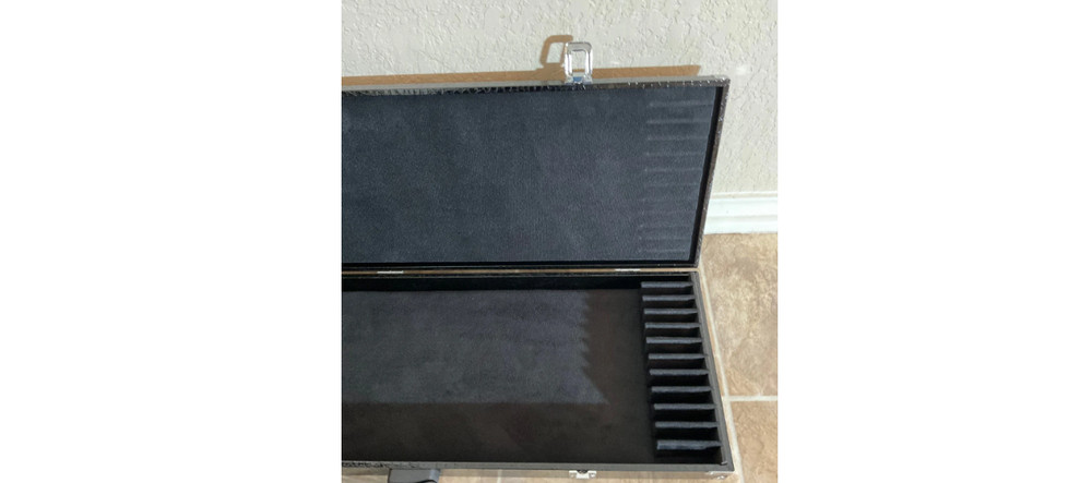 12-Violin/Viola/Cello Bow Case, Light Strong Two Latches and One Handle