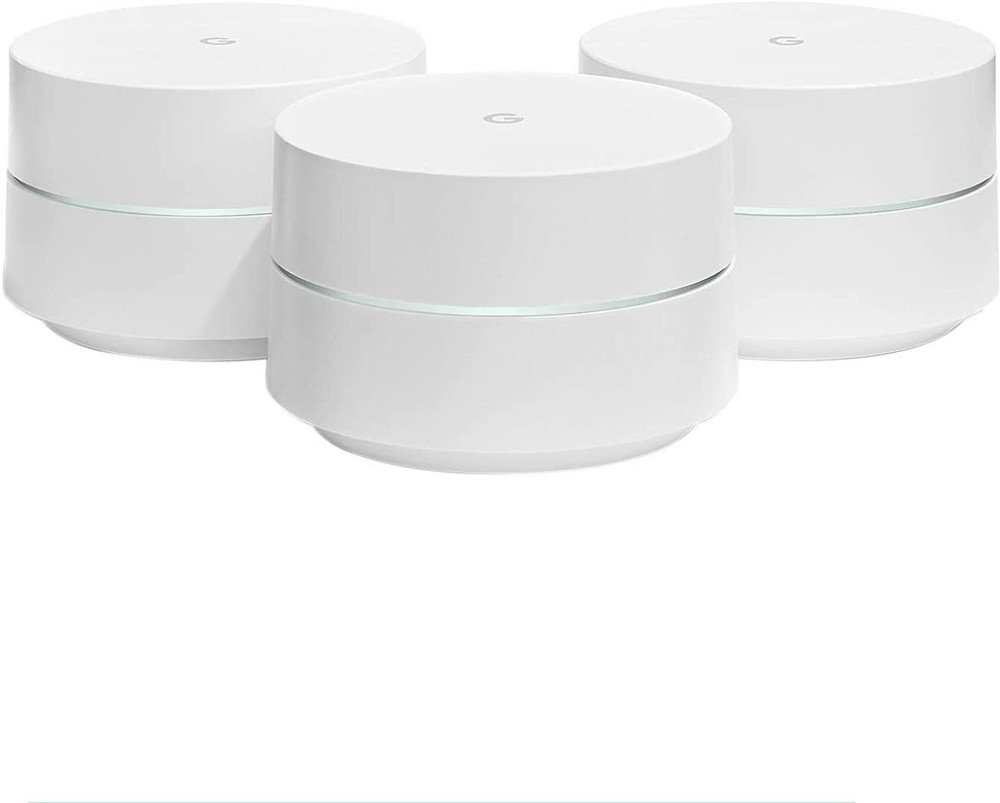 Google WiFi system, 3-Pack - for whole home coverage (NLS-130-25)