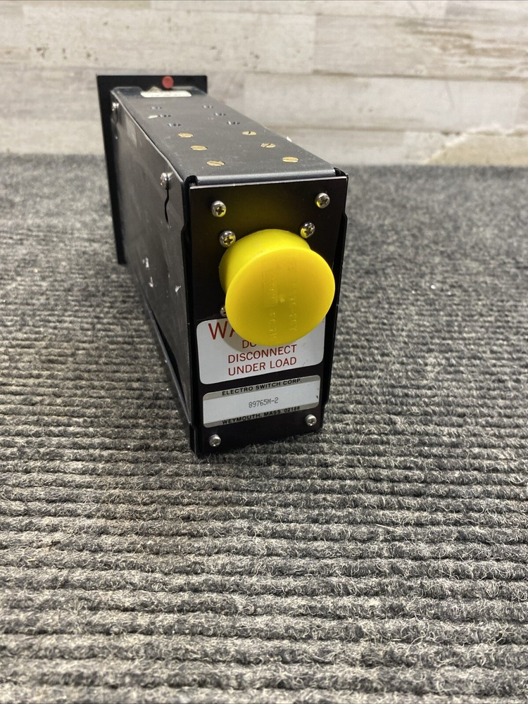 NOS Electroswitch 89765M-2 Trip Unit Switch