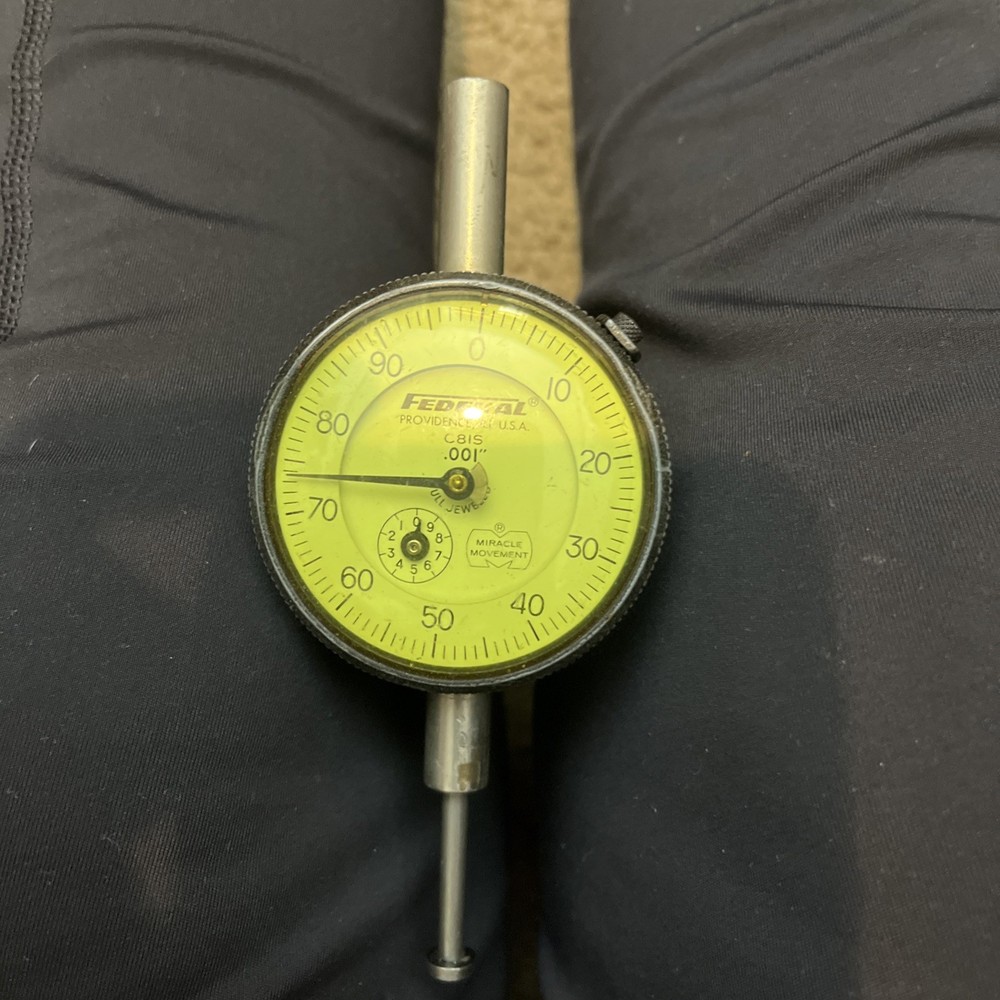 Federal C81S Dial Indicator Machinist Precision Tool .001
