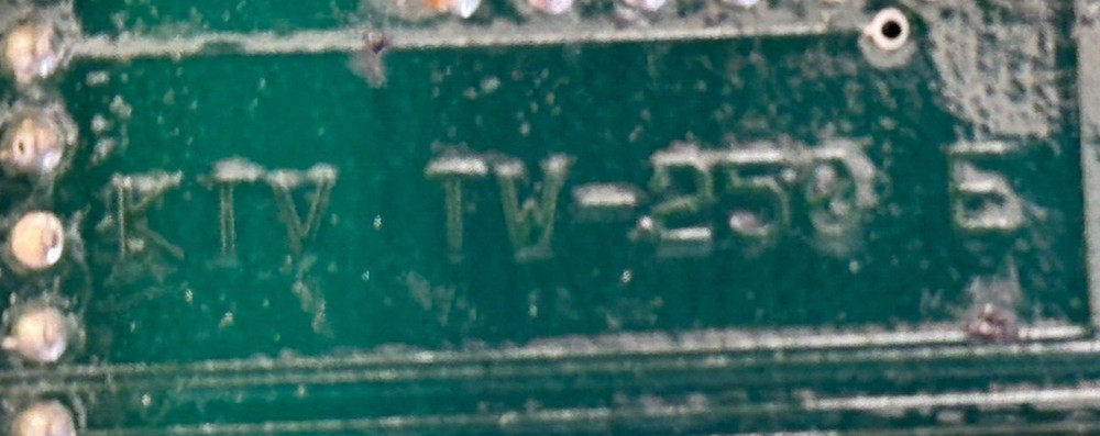 USED KTV TW-250 Circuit Board
