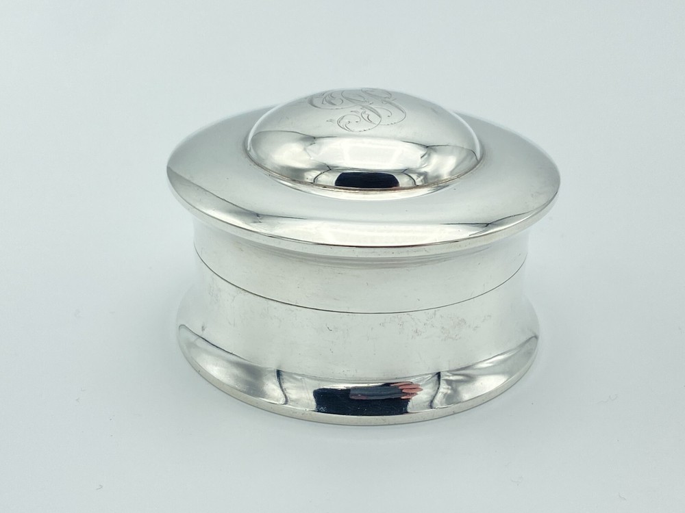 Edwardian Sterling Silver Snuff Box William Comyns 1902