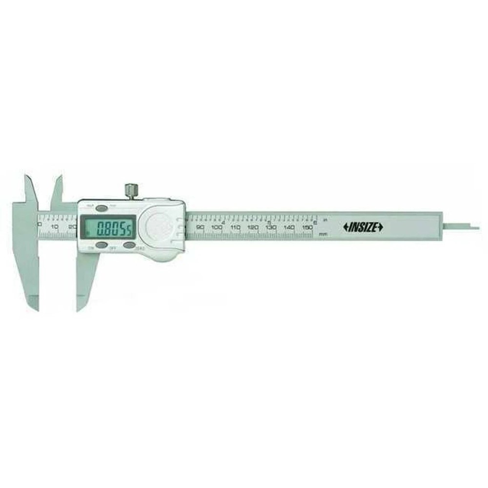 Insize 1139-150 Plastic Digital Caliper Range 0-150mm/0-6"