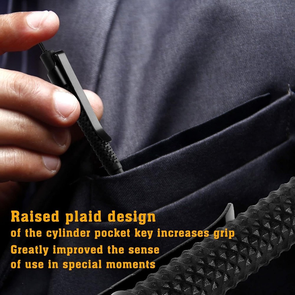 Compact Polymer Handcuff Keys - Quick Access Design for Tactical Gear - 2 Pack