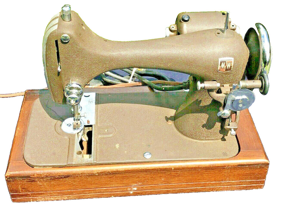 Montgomery Wards Model -R Vintage Sewing Machine