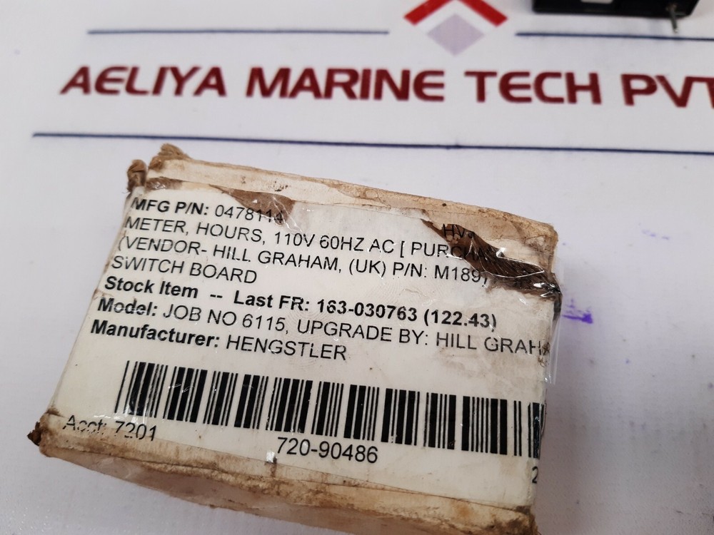 Hengstler 0 478 114 hours meter