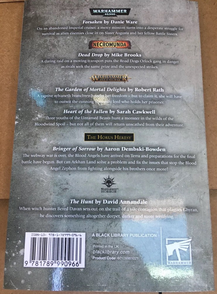 Black Library Celebration 2020 Book Warhammer 40K Special Release Limited