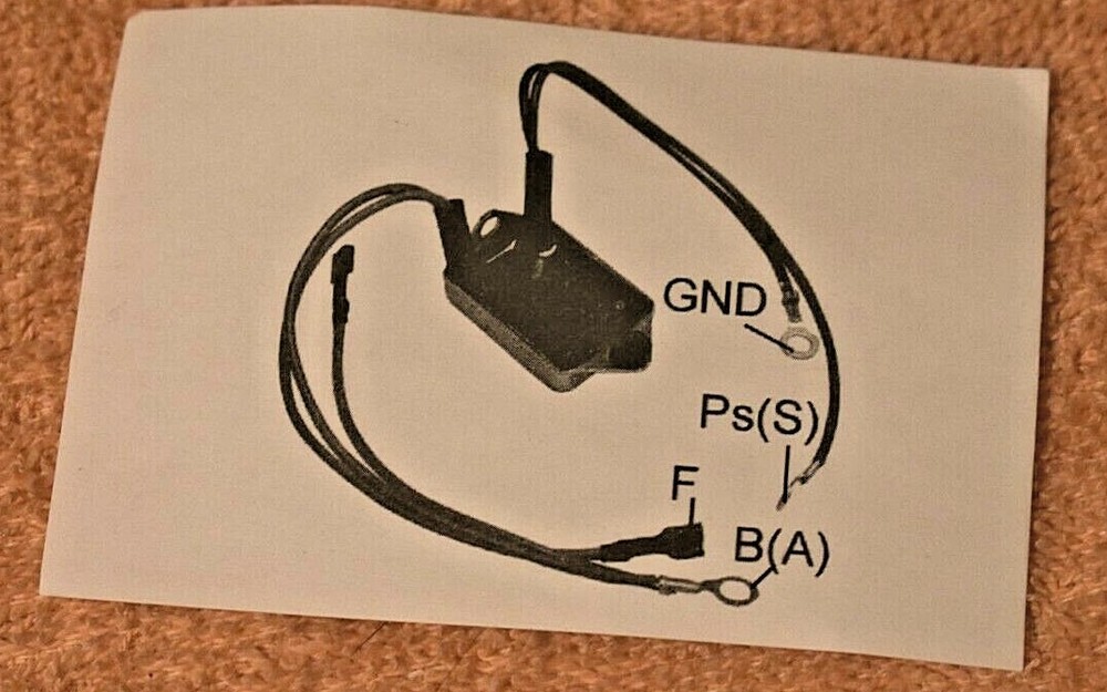 12V CONVERSION REGULATOR 1 WIRE HOOKUP FOR CHRYSLER SQUARE BACK ALTERNATOR