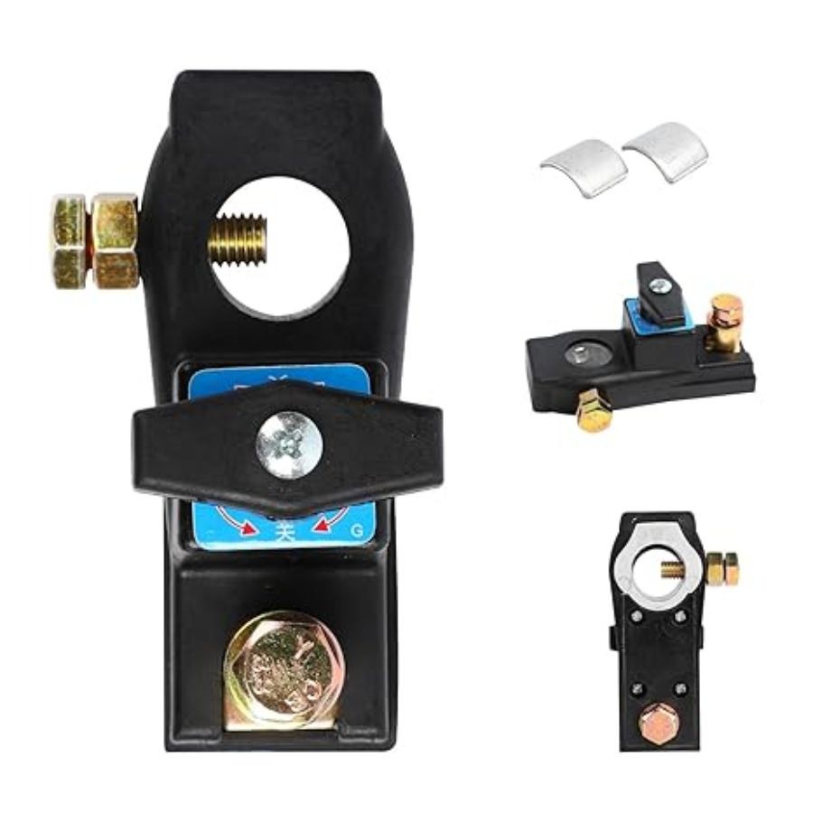 Heavy Duty Shut Off Switch, High Current Master Power Cut Isolator Kill Switch,