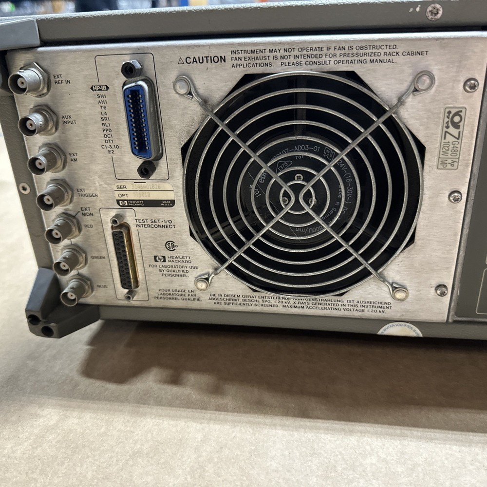 HP 8753C 300kHz-3GHz Network Analyzer w/ 85046B S-Parameter Test Set