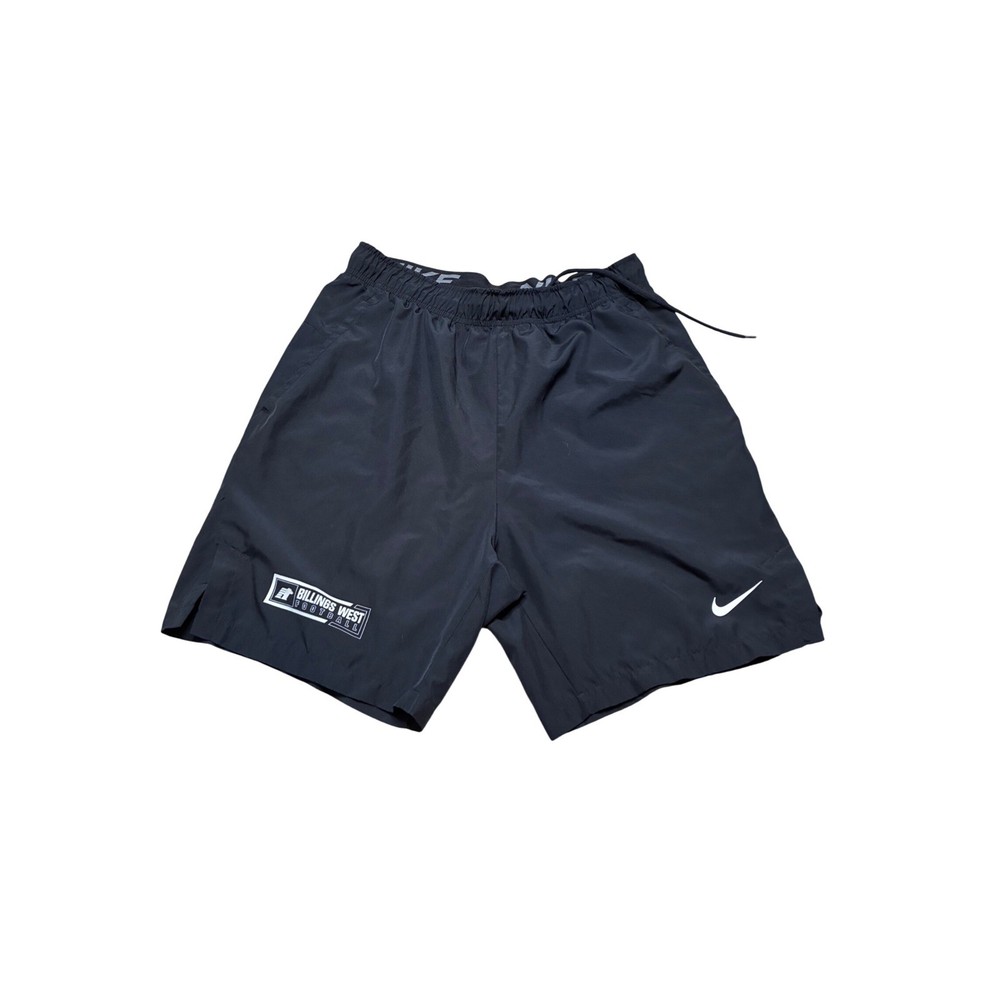 Nike Dri Fit Black Athletic Football Shorts Mens Medium