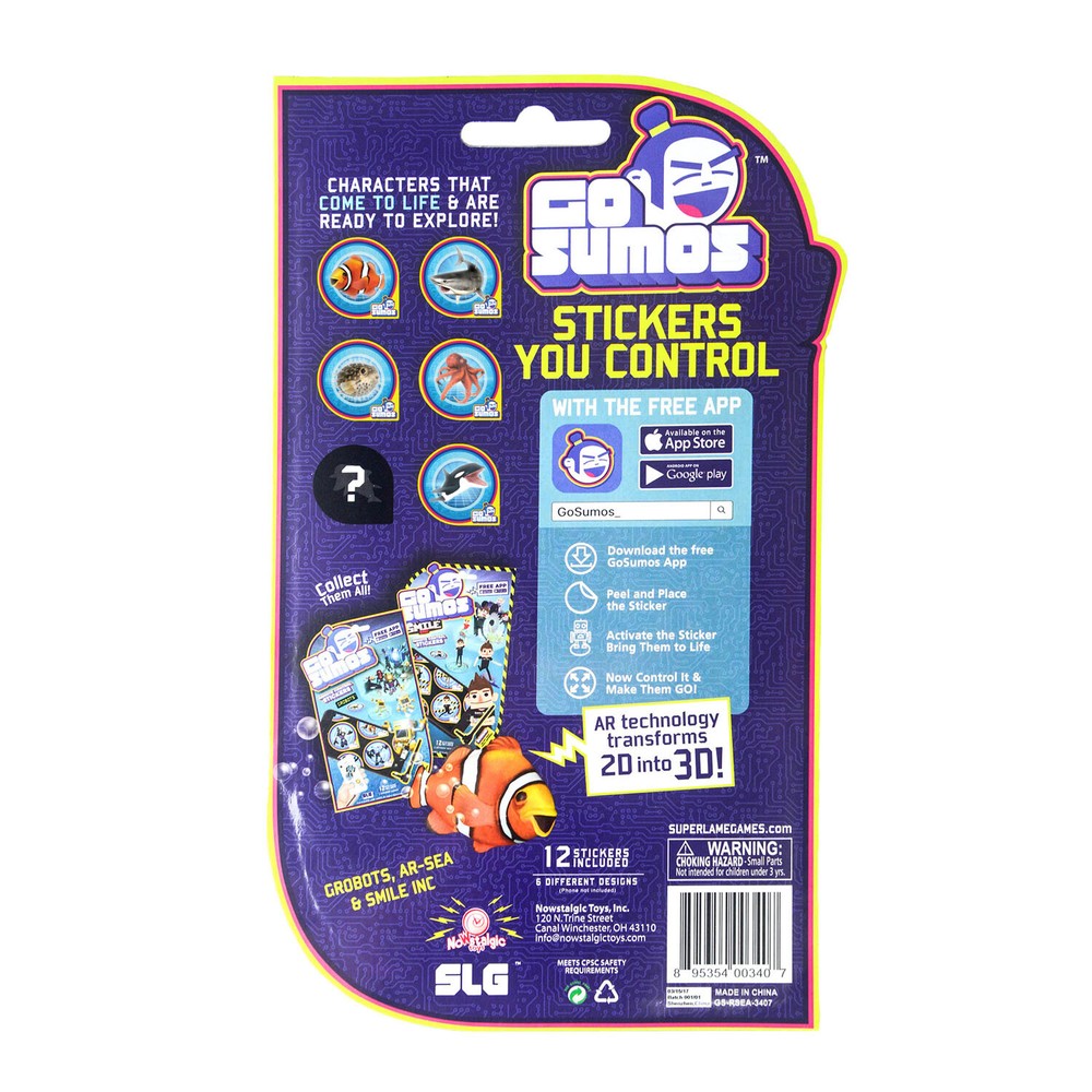 GoSumos Remote Control Stickers