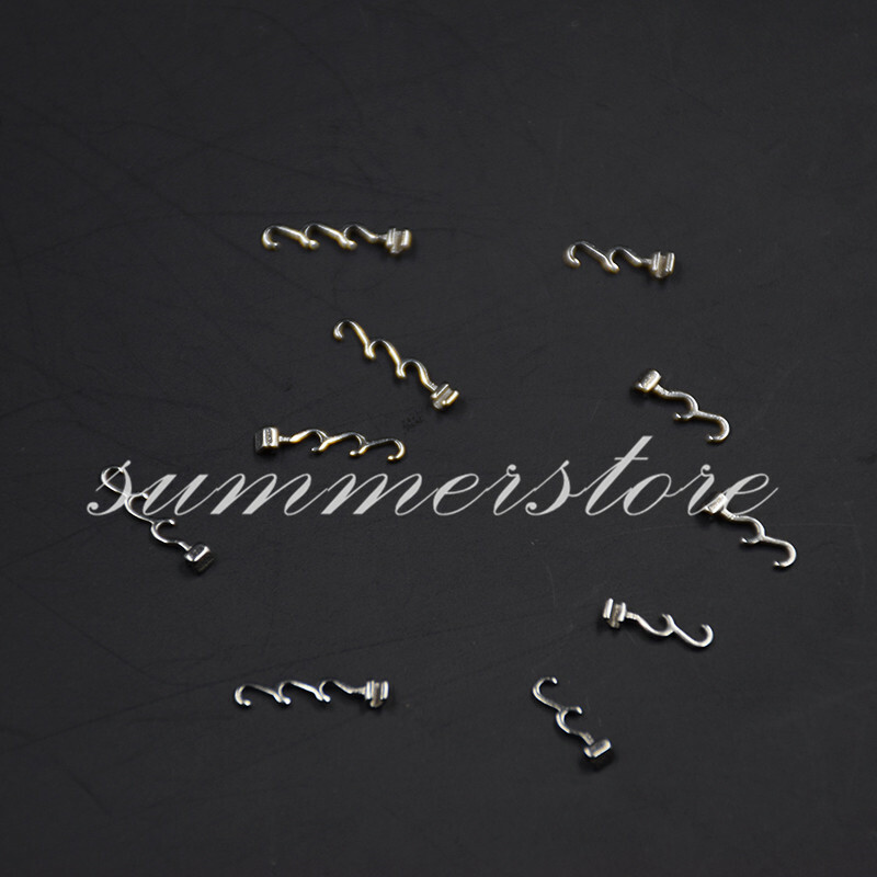 4 Packs Dental Spiral Crimpable Multifunction Double+Three Long Hook(Left&Right)