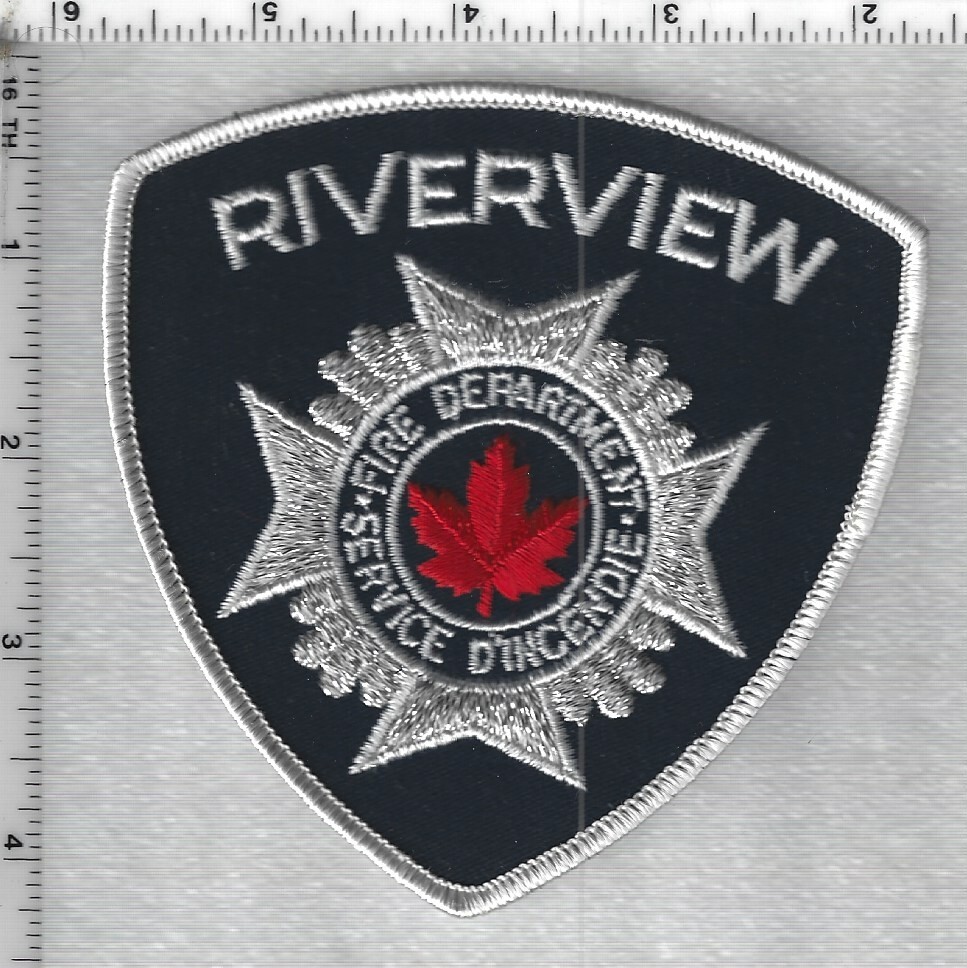 Riverview Fire Department  (New Brunswick, Canada)  Shoulder Patch
