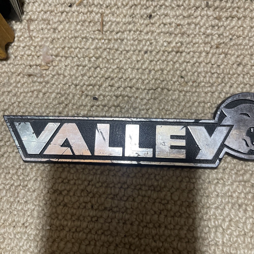 Valley Cougar Plastic Chrome Rare Badge