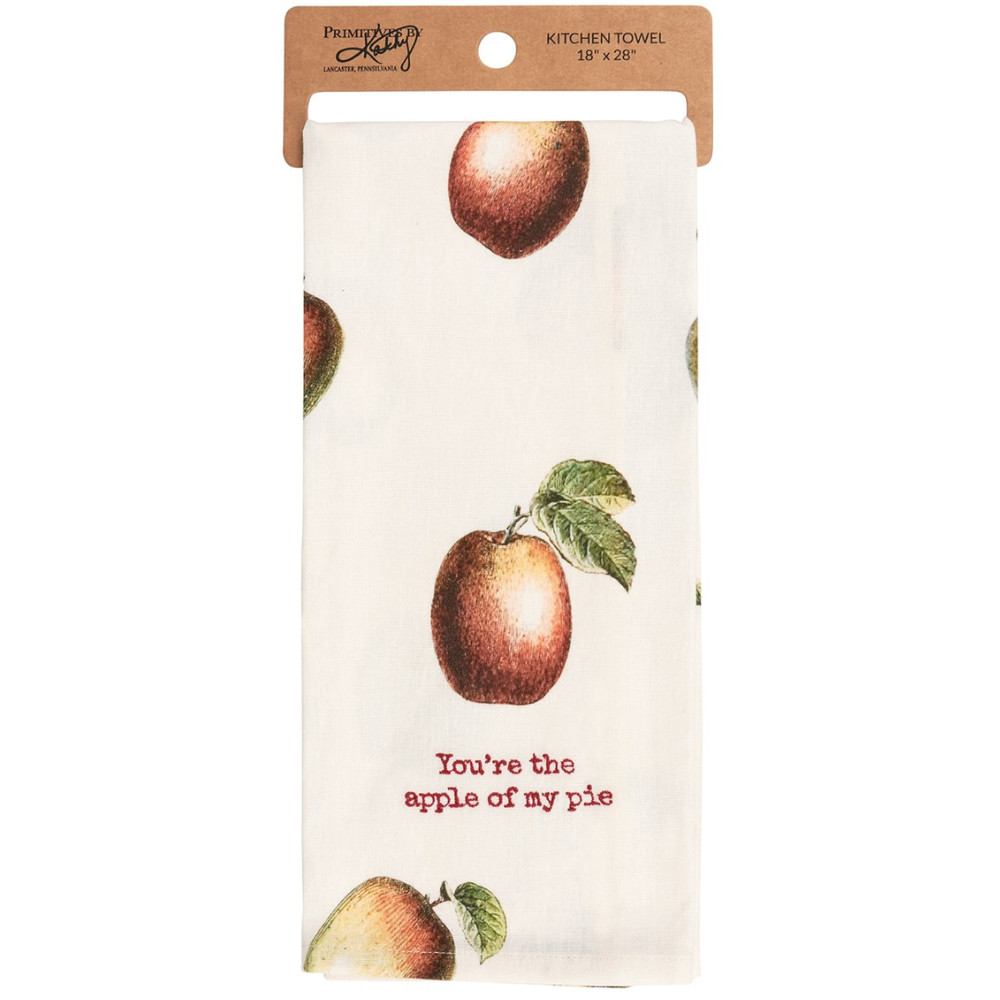 Primitives by Kathy Apple Pie Dish Towel
