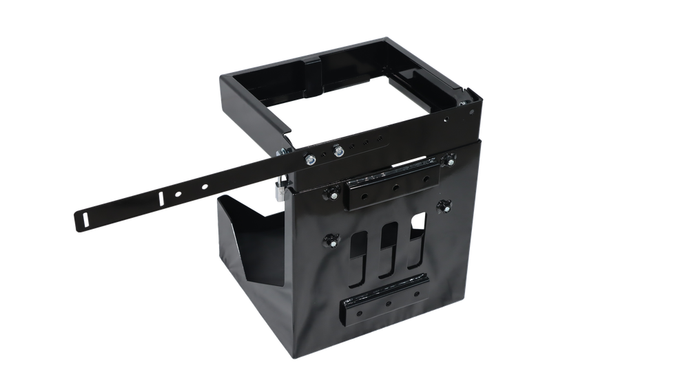 Adjustable Backpack Blower Rack for Open & Enclosed Trailer/ Truck Holder W/Lock