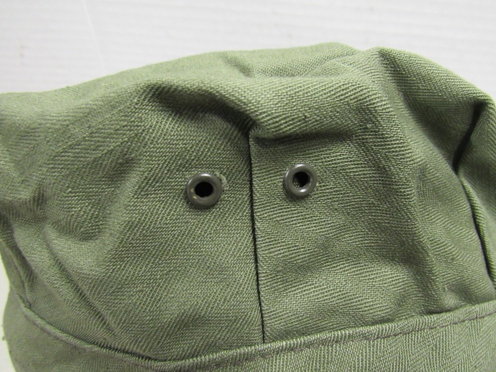 WW2 Era US HBT Herringbone Twill Hat Cap Short Bill Medium