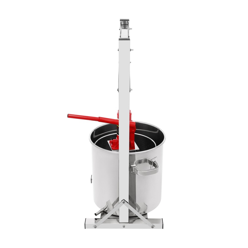 5.8Gal Fruit Wine Press, Manual Stainless Steel Cider Press with Hydraulic Jack