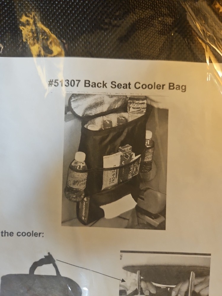 Backpack Seat Cooler #51307 Black