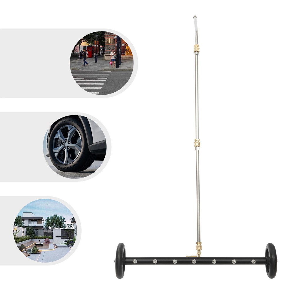 2 In 1 Pressure Washer Attachment, Under Car Pressure Washer Attachment Black