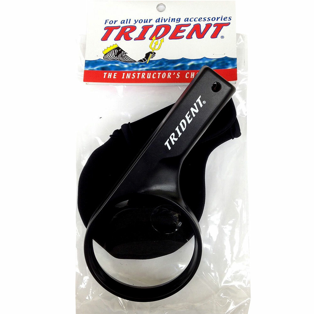 Trident Magnifier and Case for Scuba Photographers
