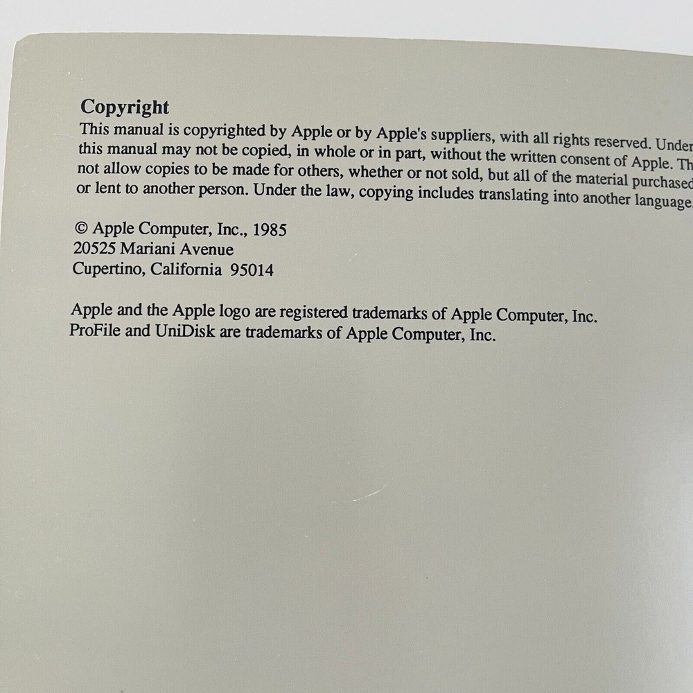 Apple II Utilities Guide System Utilities ProDOS VTG 1985 #3