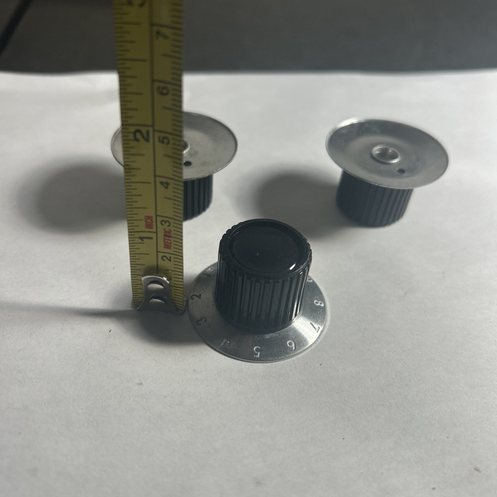Rotary dial control knobs