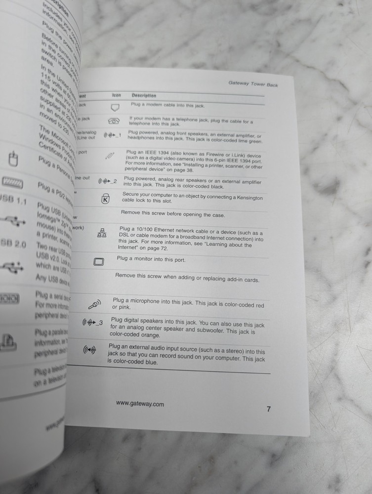 Your Gateway Computer A User's Guide Instruction Manual Booklet