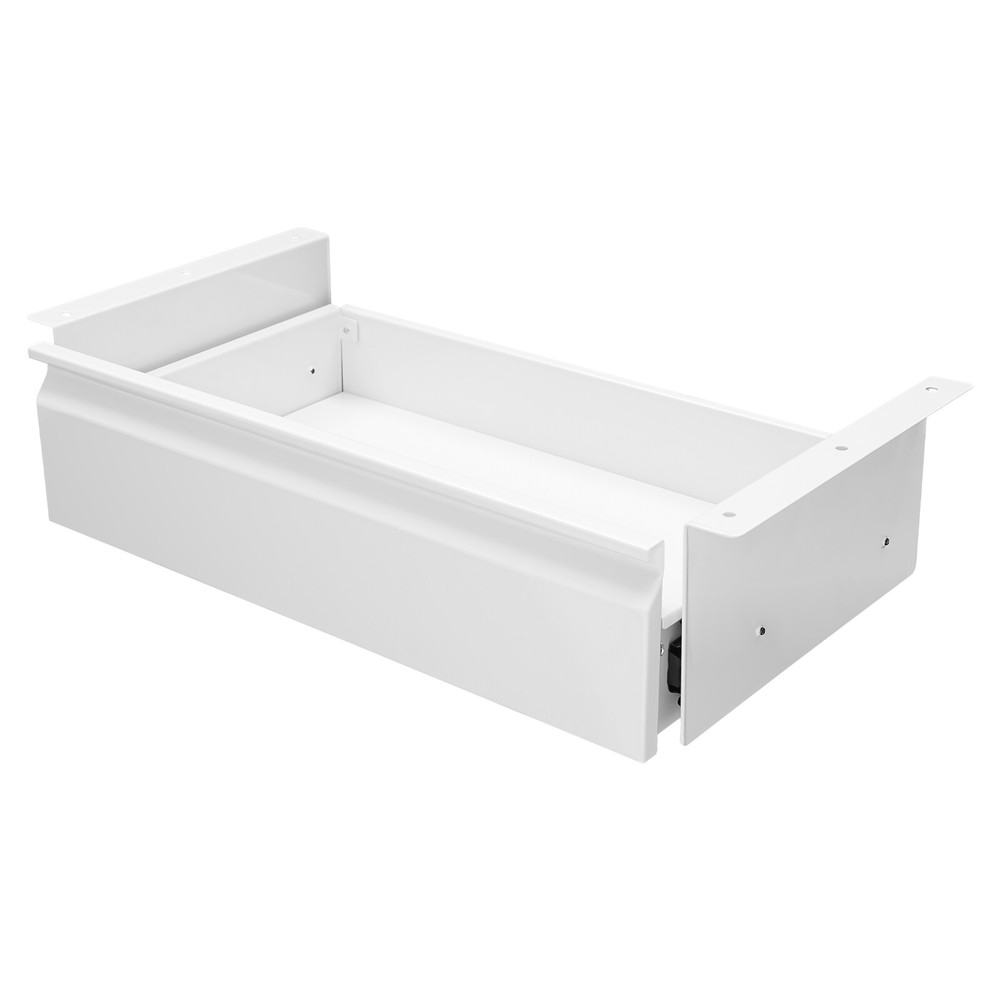 Under Desk Mounted Sliding Pull-out Drawer, Storage Organizer, Pull-out Drawer