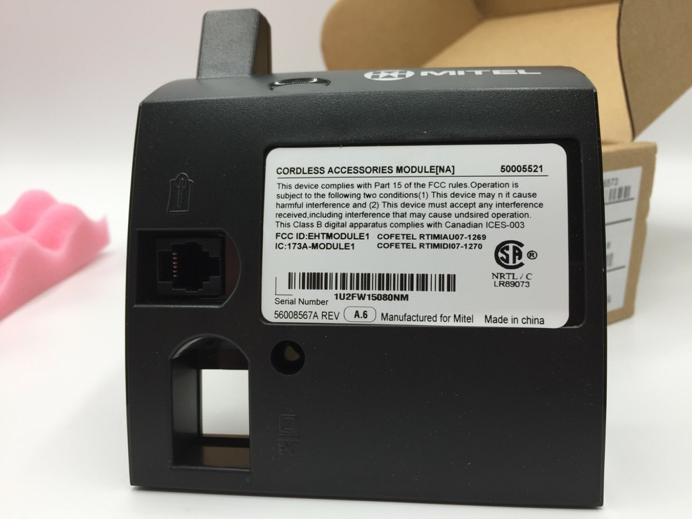 Mitel Cordless Accessories Module (NA) Dect 50005521 for 5340, 5330, 5340e 5330e
