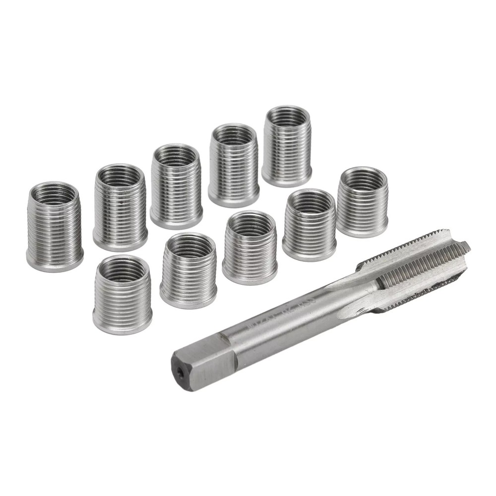 1Set Universal Spark Plug Thread Repair Tool Accessories with Thread Inserts