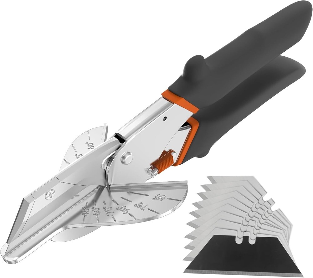 GARTOL Quarter Round and Shoe Mold Cutter, Miter Shears for Angular Cutting o...