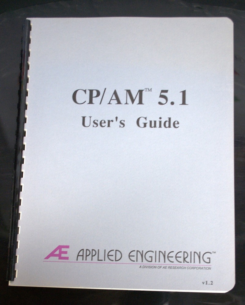 Applied Engineering CP/AM 5.1  User Guide