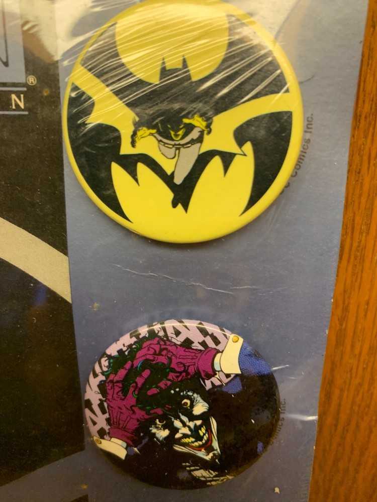 Vintage Batman Pinback buttons 2 packs