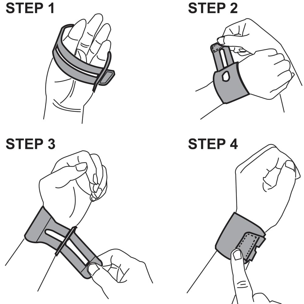 Closed-Loop Neoprene Wrist Wrap - Lightweight, Breathable Support for Everyda...