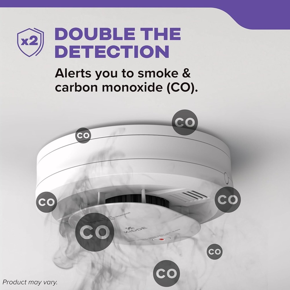2Pack Kidde 30CUDR Smoke & Carbon Monoxide Detector AA Battery