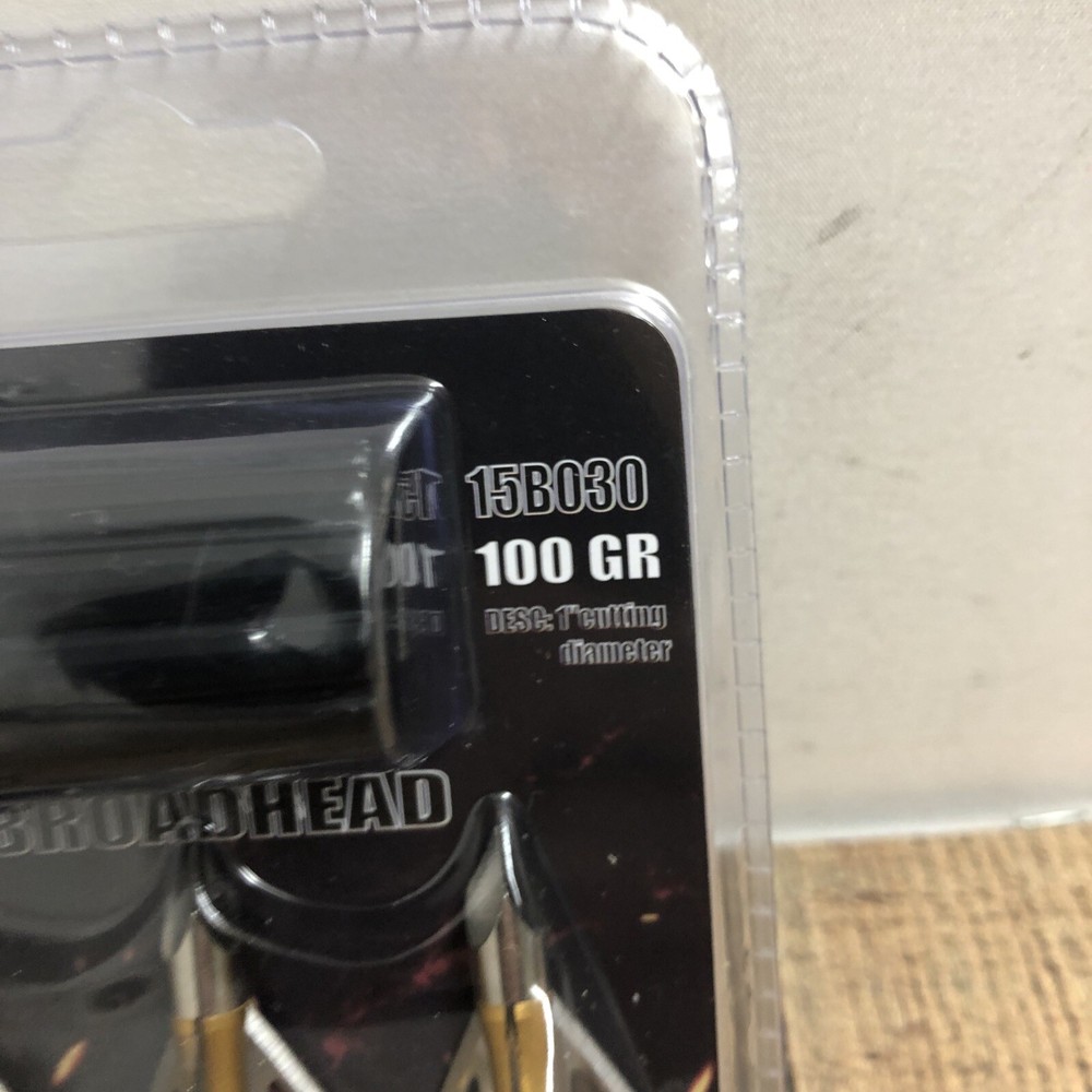 E Long Outdoors 15B030 Broadheads 100 Gr. 3 Pieces