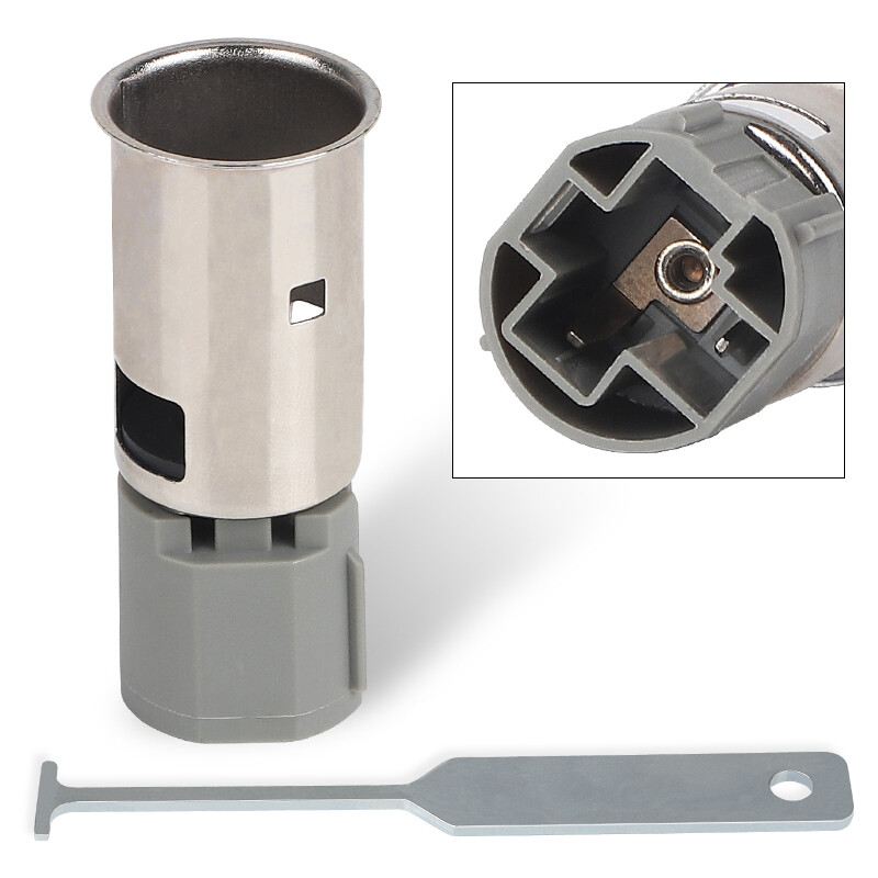 12V Cigarette Lighter Socket & Removal Tool 04793554AC For Jeep Chrysler Dodge