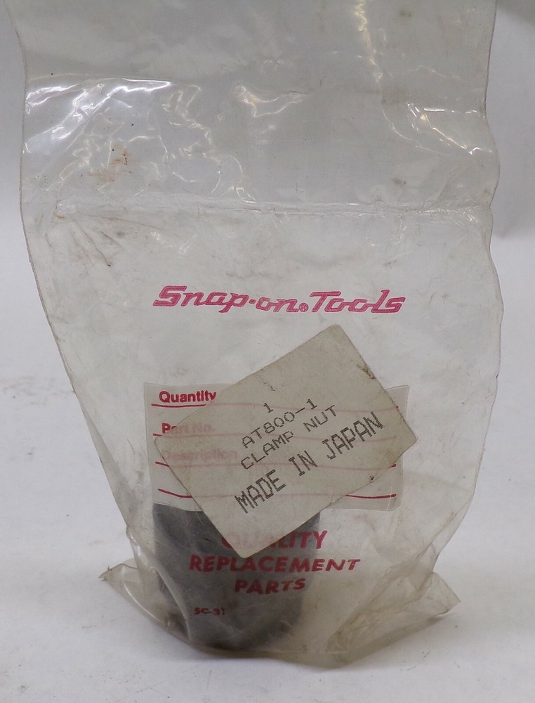 SNAP-ON CLAMP NUT, AT800-1
