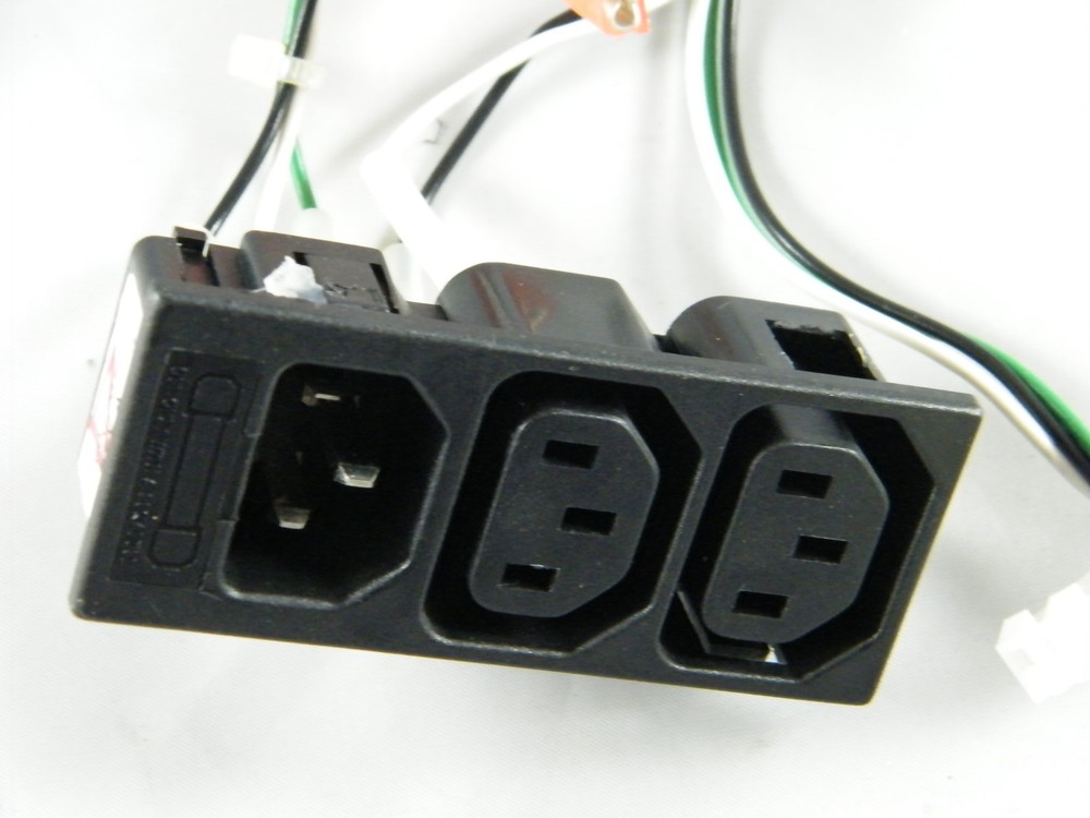 TRITON 9100 ATM ~ POWER SUPPLY PLUG / SWITCH AND CONNECTORS