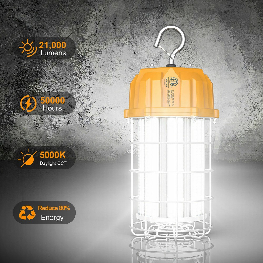 150W LED Constraction Temporary Work Light For Warehouse Workshop High Bay Light