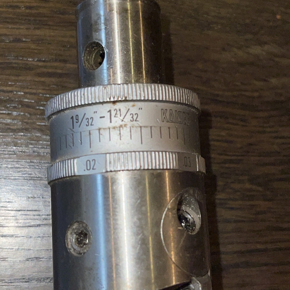 Kaiser Indexable Fine Finish Boring Head 1 9/32-1 21/32”