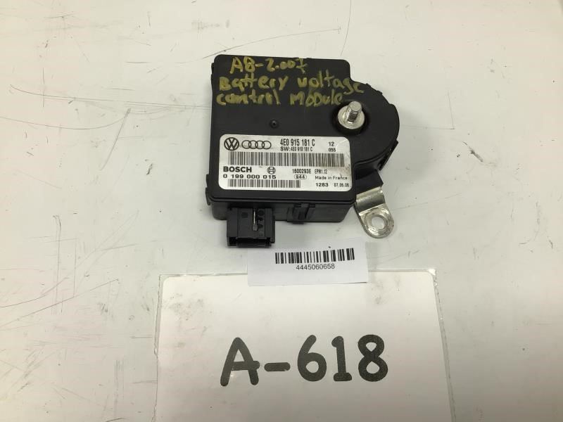 2007 AUDI A8 BATTERY VOLTAGE CONTROL MODULE OEM+