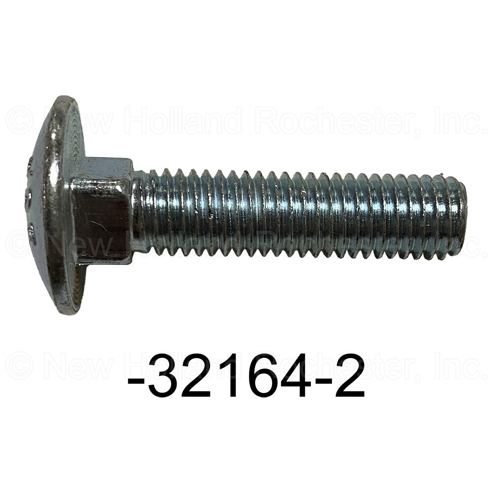 2" x 3/8-16 Carriage Bolt Part # -32164-2